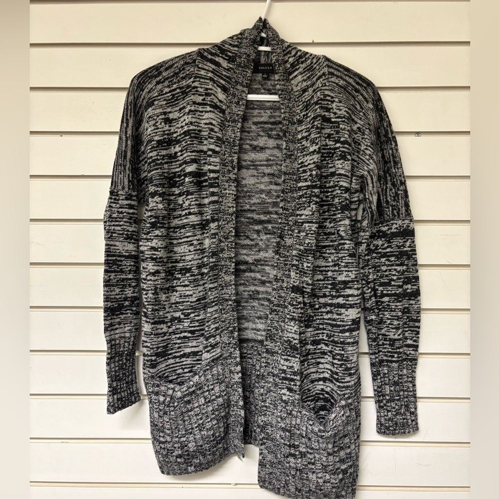 Aritzia Cashmere Lenox Talula Wool Oversized Cardigan Womens Small Angora Rabbit